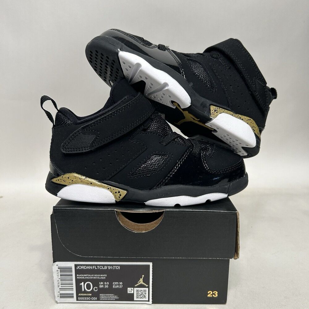 Jordan Flightclub 91’ TD “Black Metallic Gold” 2024 - Picture 1 of 5